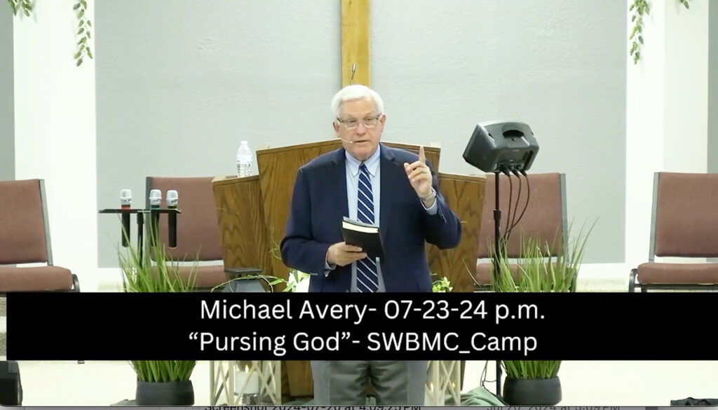Dr. Michael Avery "Pursuing God"