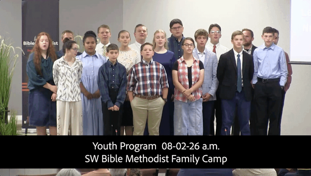 Youth Program- 08-02-26 pm
SW Bible Methodist Camp